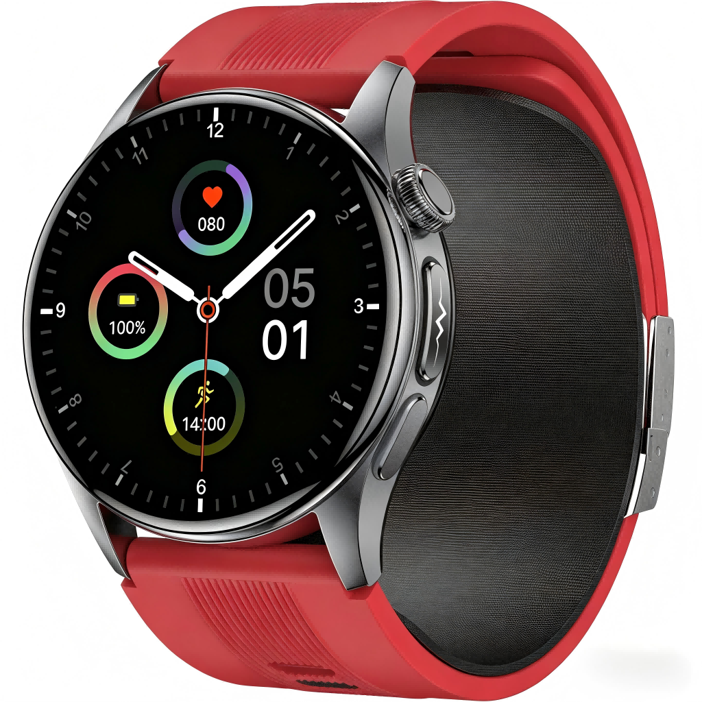 W9 Smartwatch - Air Pump BP, ECG, Bluetooth Call & 100+ Sports Modes