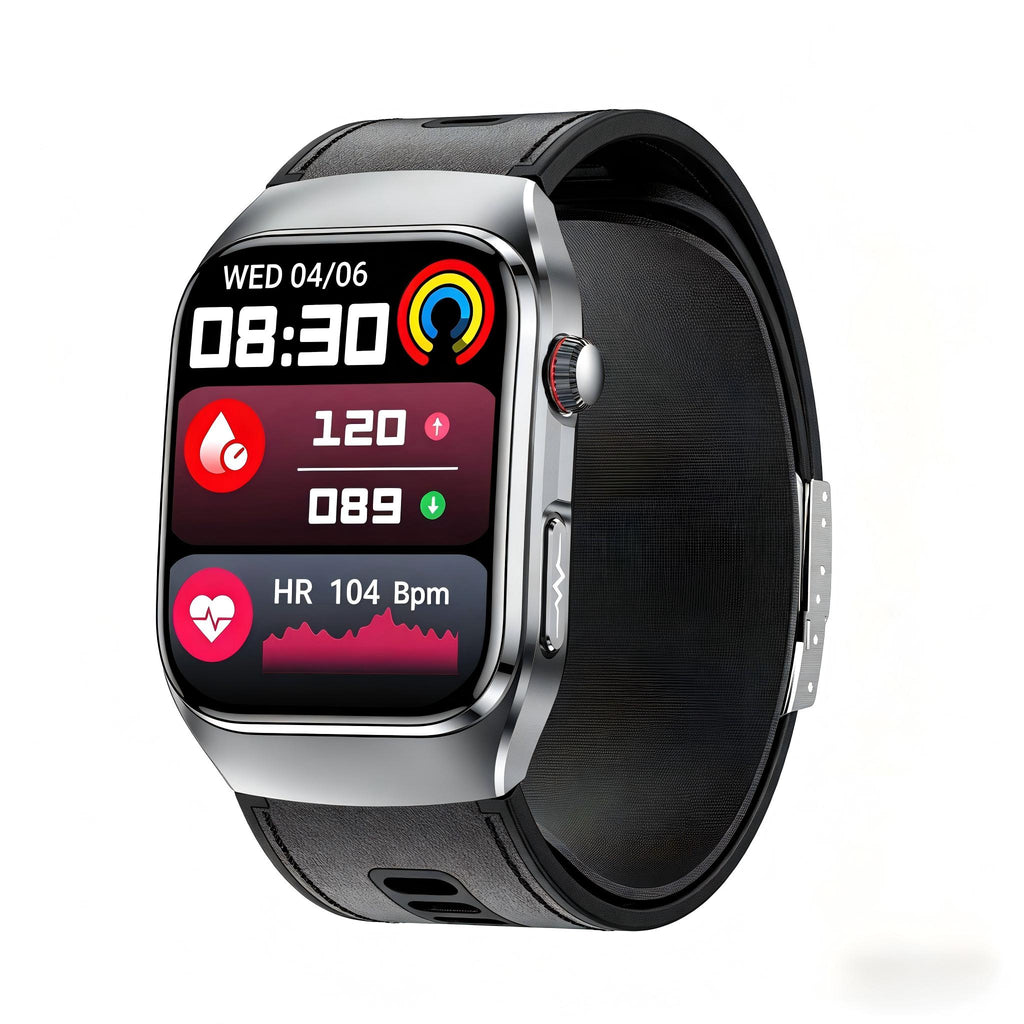 W9S Smart Watch: Air Pump Health Monitor, AMOLED Bluetooth Call