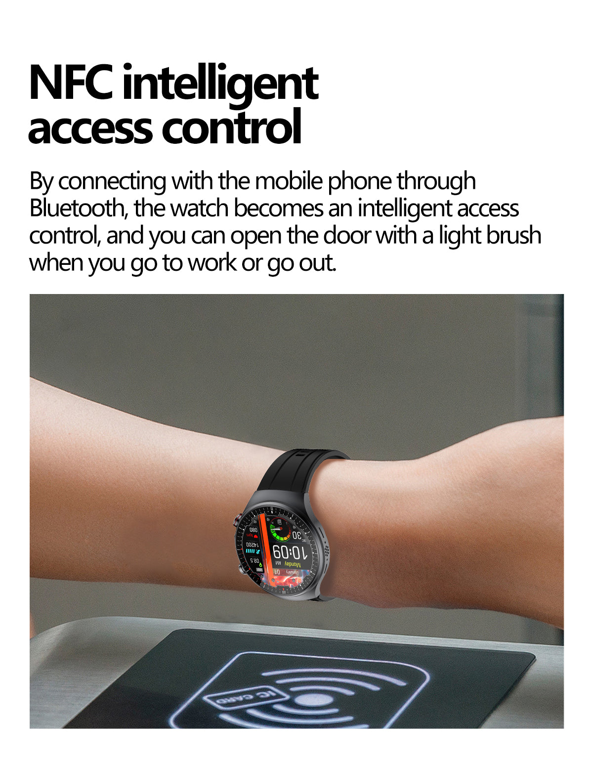 SAYDIAN E8 Smart Watch, ECG Detection, Heart Rate Sleep Temperature Test, Bluetooth Call Fitness Watch — product detail 14