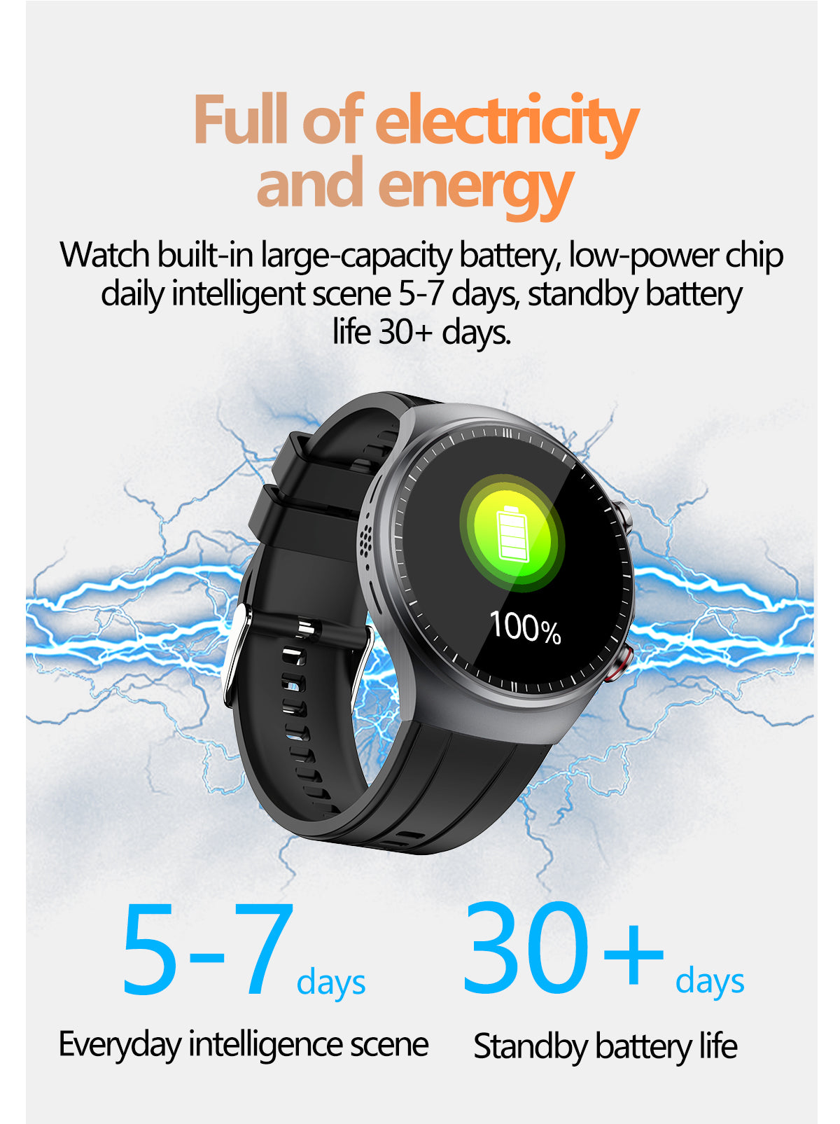 SAYDIAN E8 Smart Watch, ECG Detection, Heart Rate Sleep Temperature Test, Bluetooth Call Fitness Watch — product detail 16