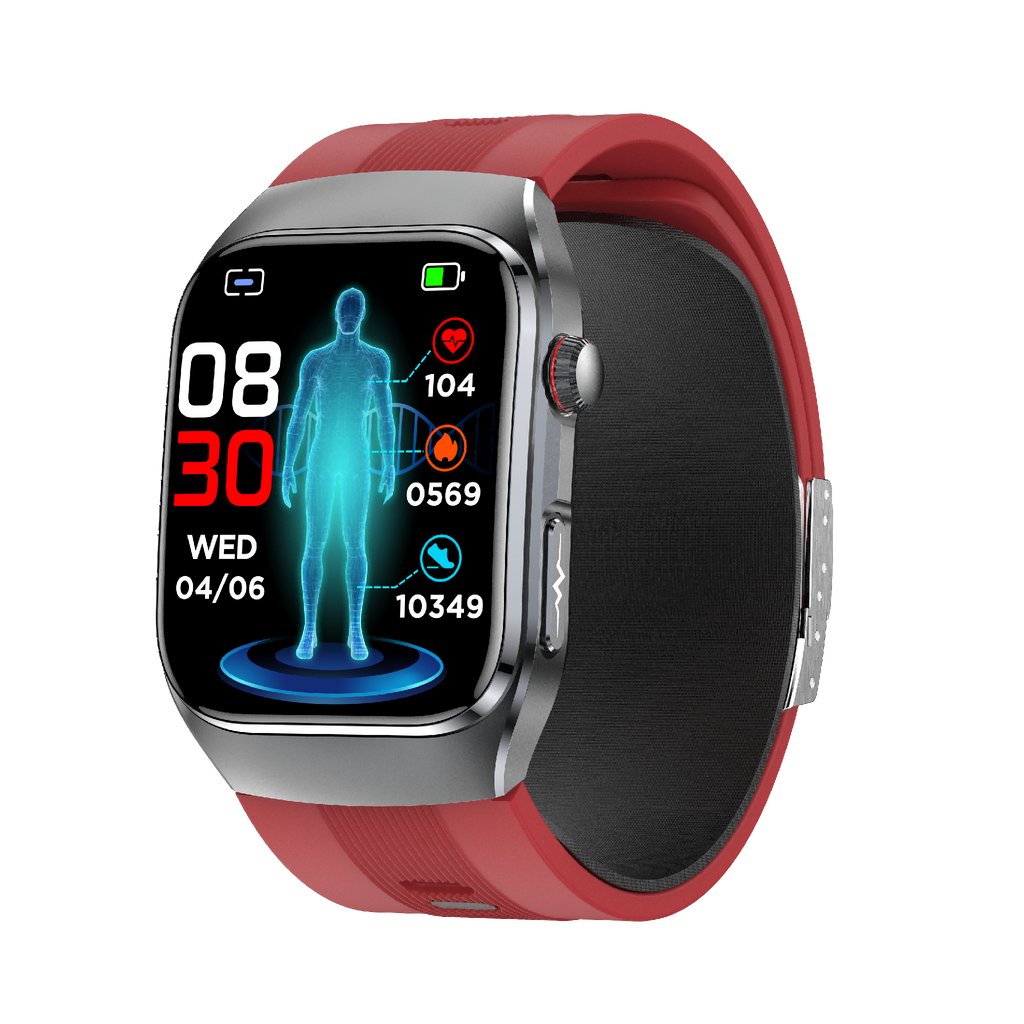 W9S Smart Watch: Air Pump Health Monitor, AMOLED Bluetooth Call