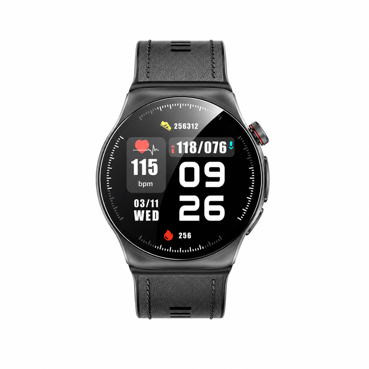 SAYDIAN W8Ultra-R Smart Blood Pressure Watch | Outdoor Health Wearable, Heart Rate Sleep Temperature Detection