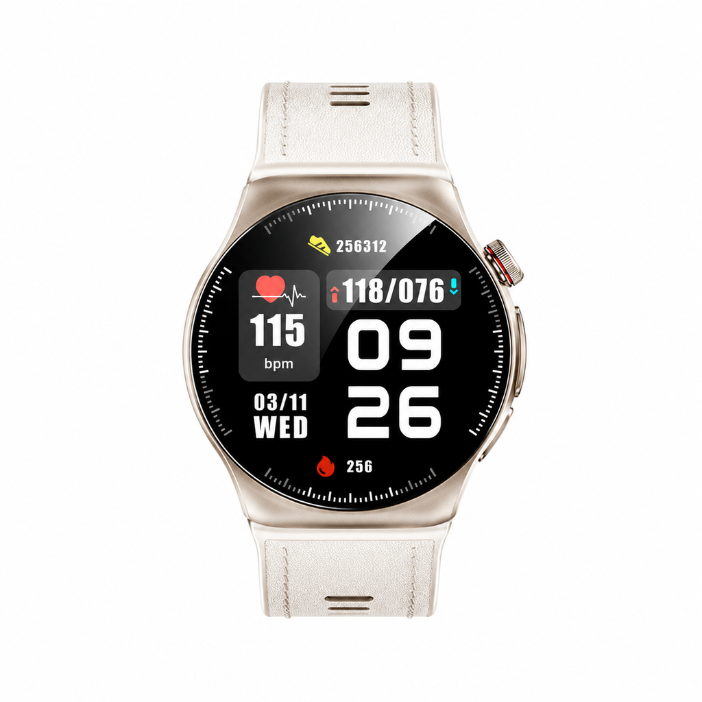 SAYDIAN W8Ultra-R Smart Blood Pressure Watch | Outdoor Health Wearable, Heart Rate Sleep Temperature Detection