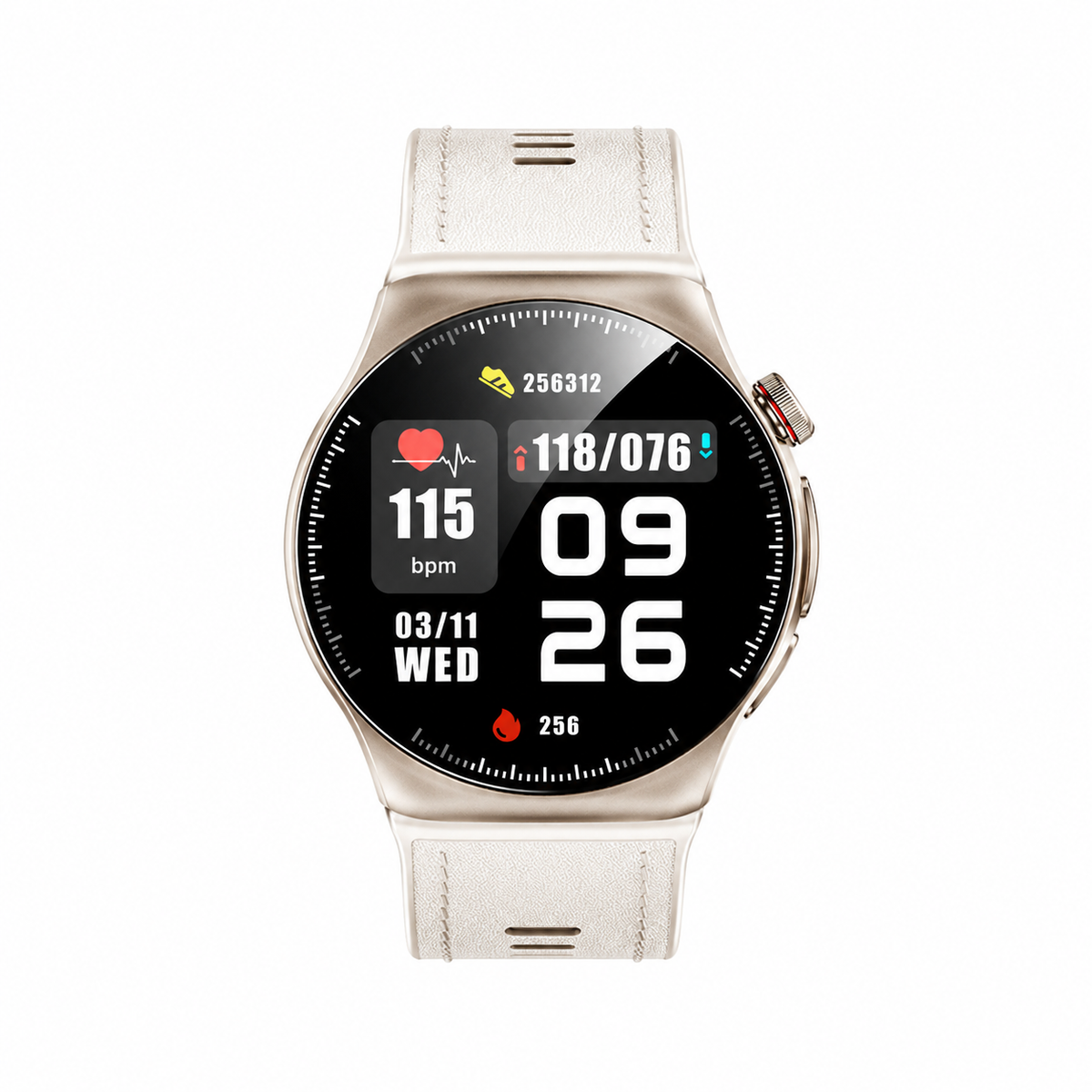 SAYDIAN W8Ultra-R Smart Blood Pressure Watch | Outdoor Health Wearable, Heart Rate Sleep Temperature Detection