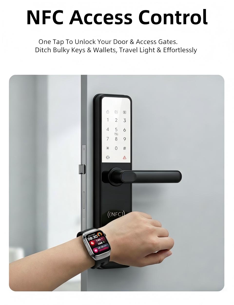 W9S Smart Watch: Air Pump Health Monitor, AMOLED Bluetooth Call