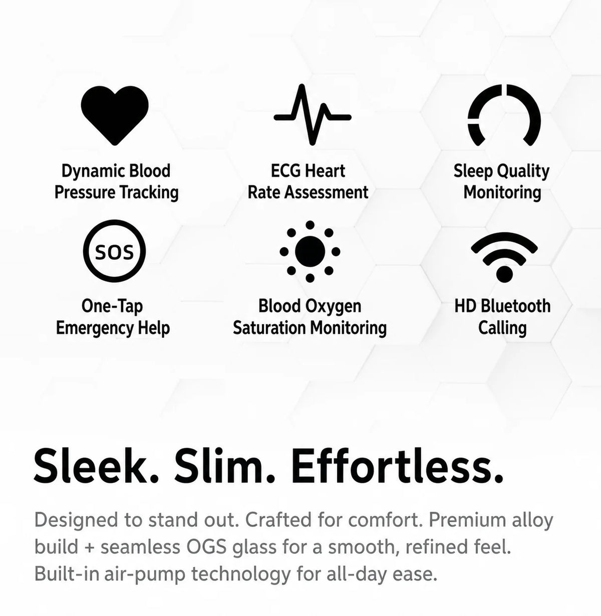 SAYDIAN W8 Ultra AMOLED Smartwatch