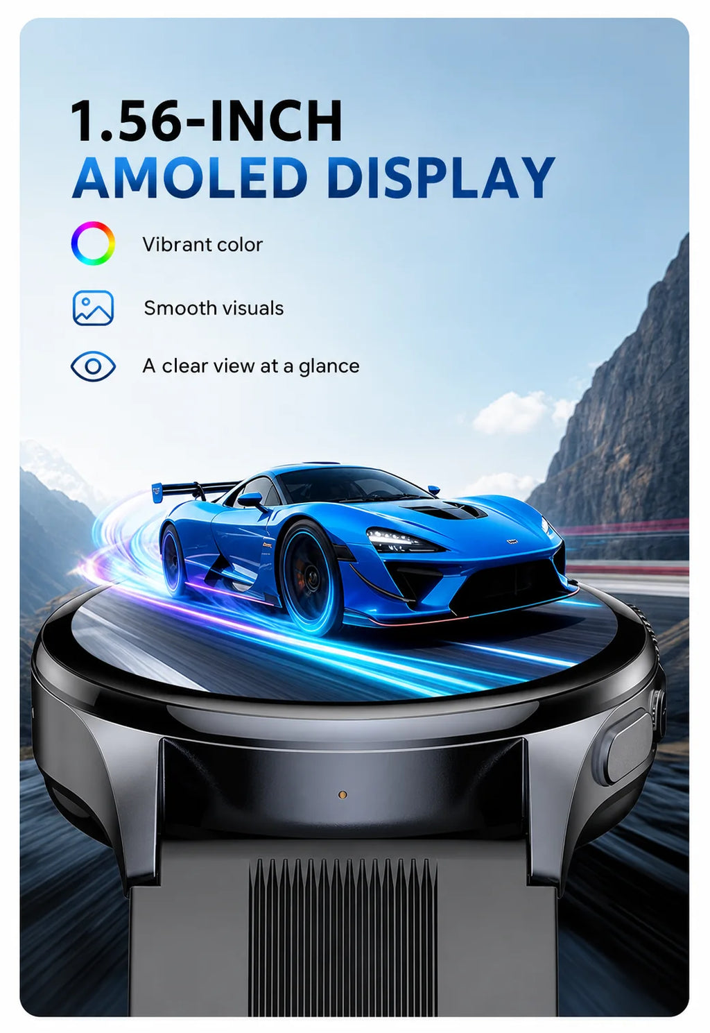 SAYDIAN W9 Blood Pressure Smartwatch