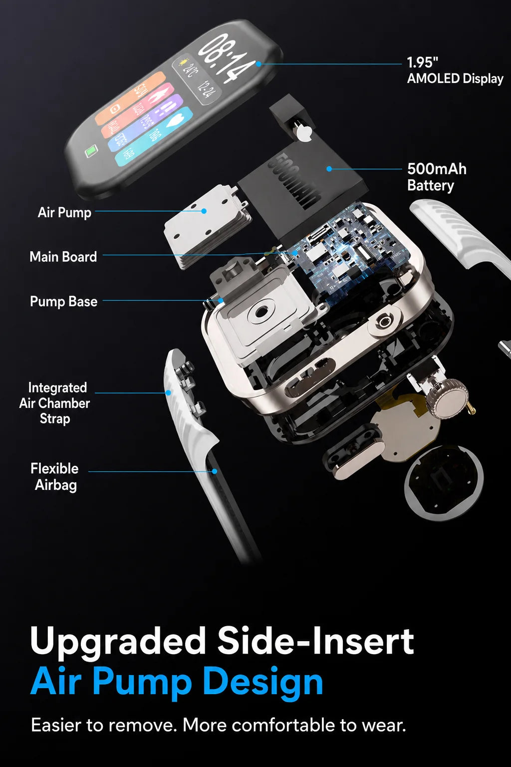 SAYDIAN W8 Ultra AMOLED Smartwatch