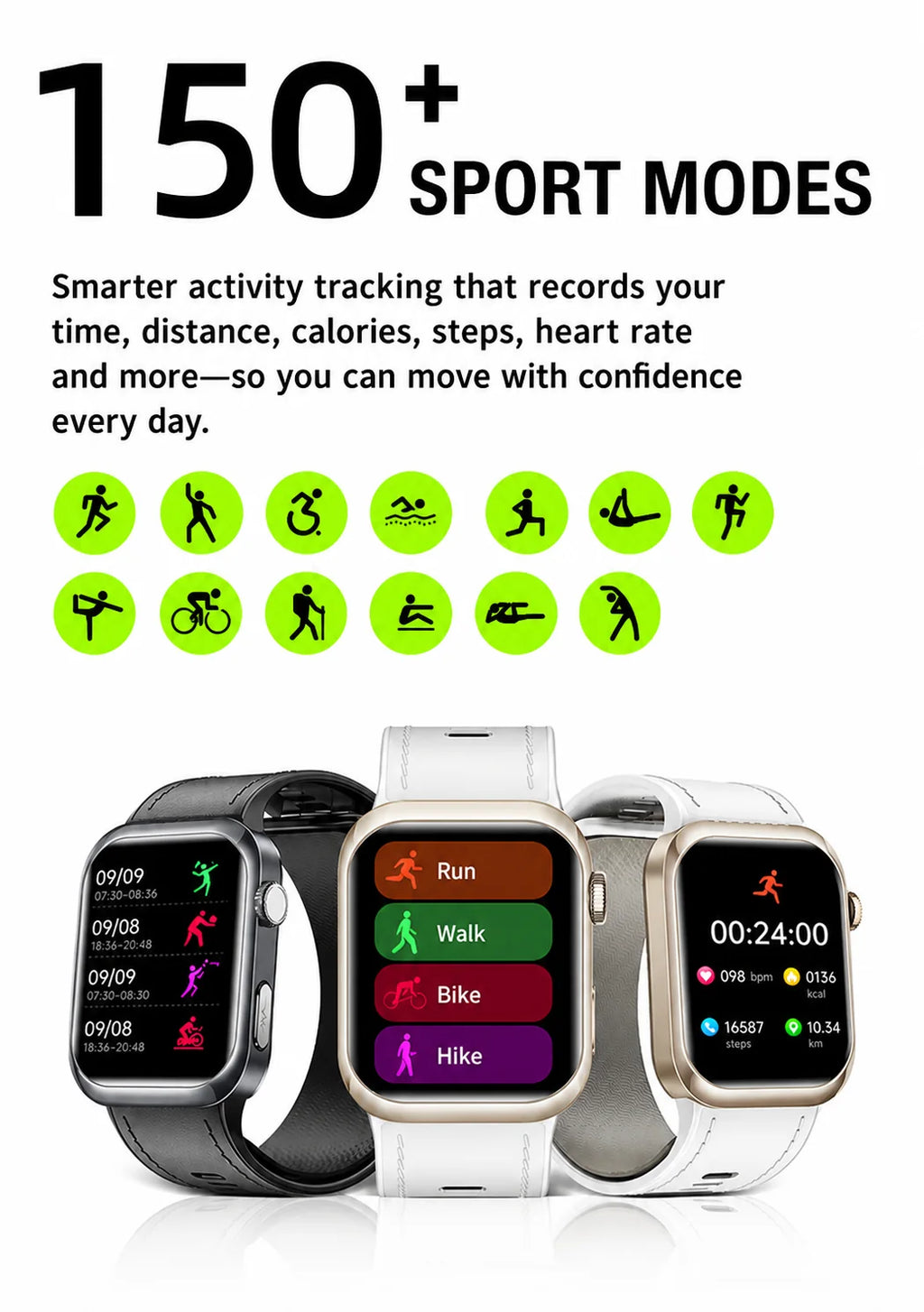 SAYDIAN W8 Ultra AMOLED Smartwatch