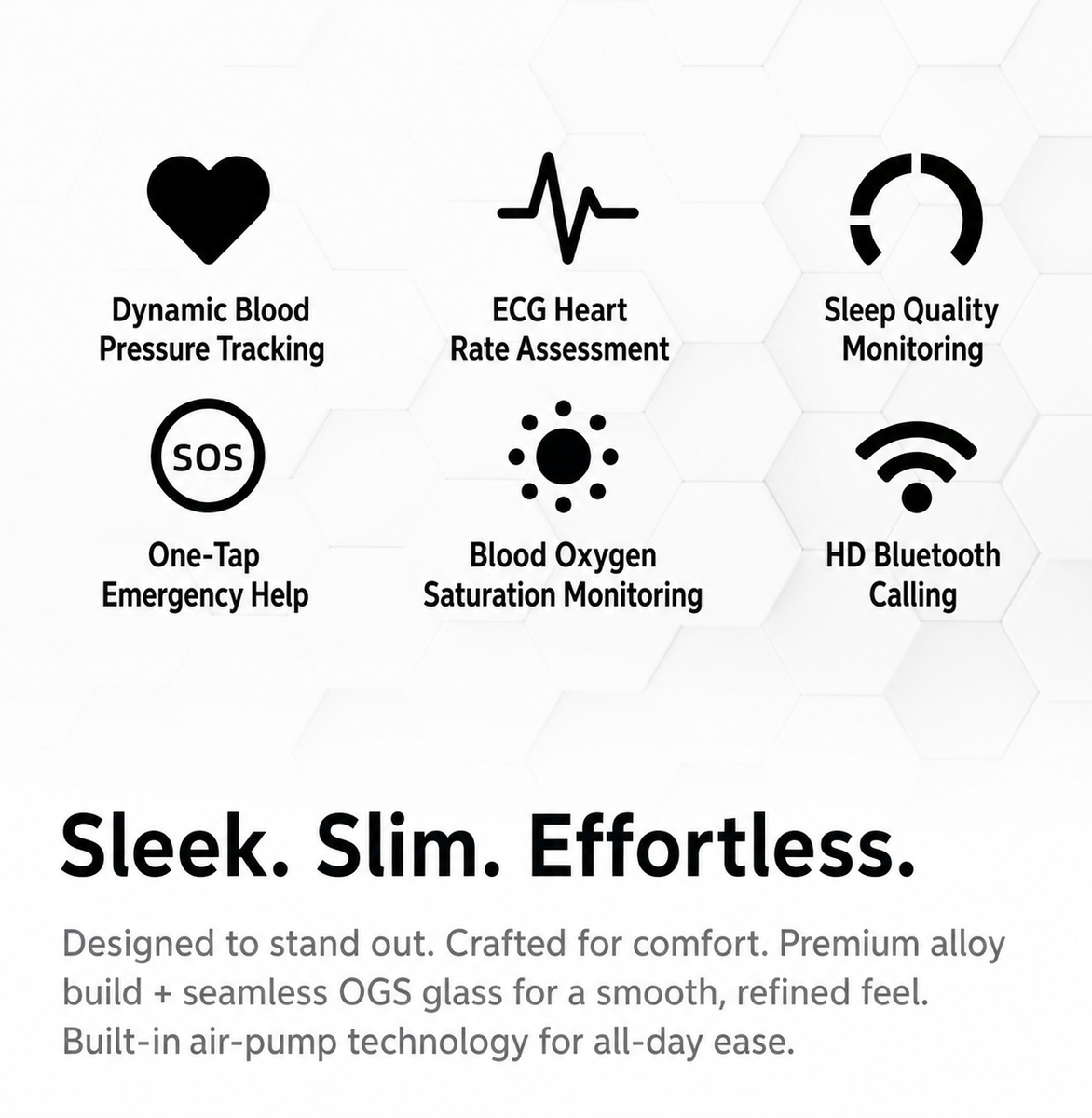 SAYDIAN W8 Ultra AMOLED Smartwatch
