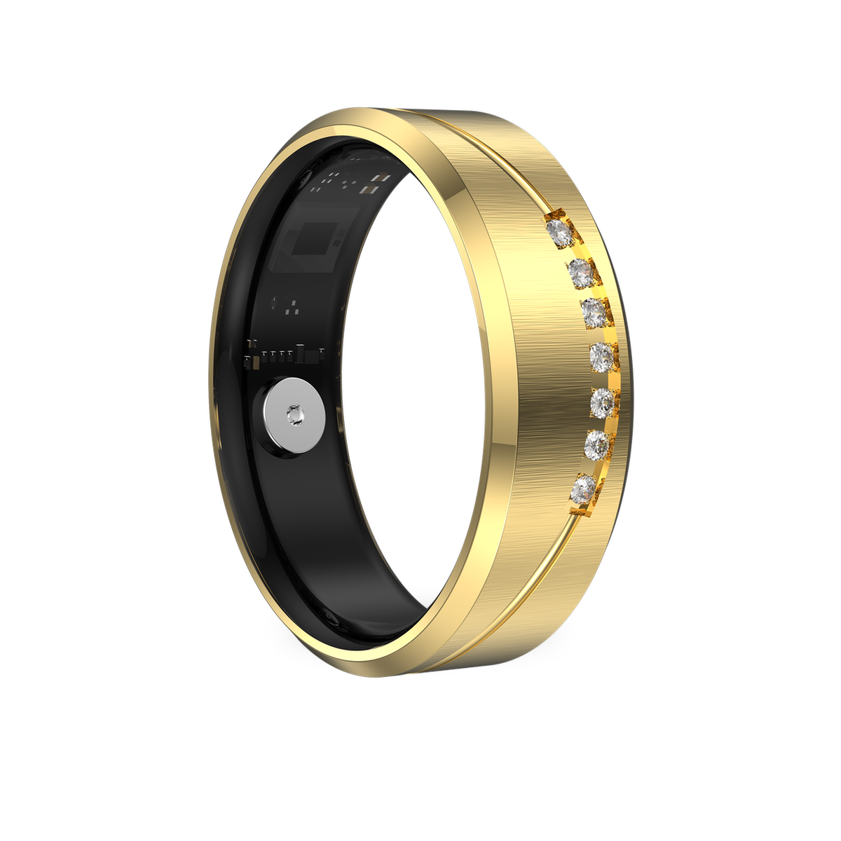 SAYDIAN R7P Stone-Set Smart Ring