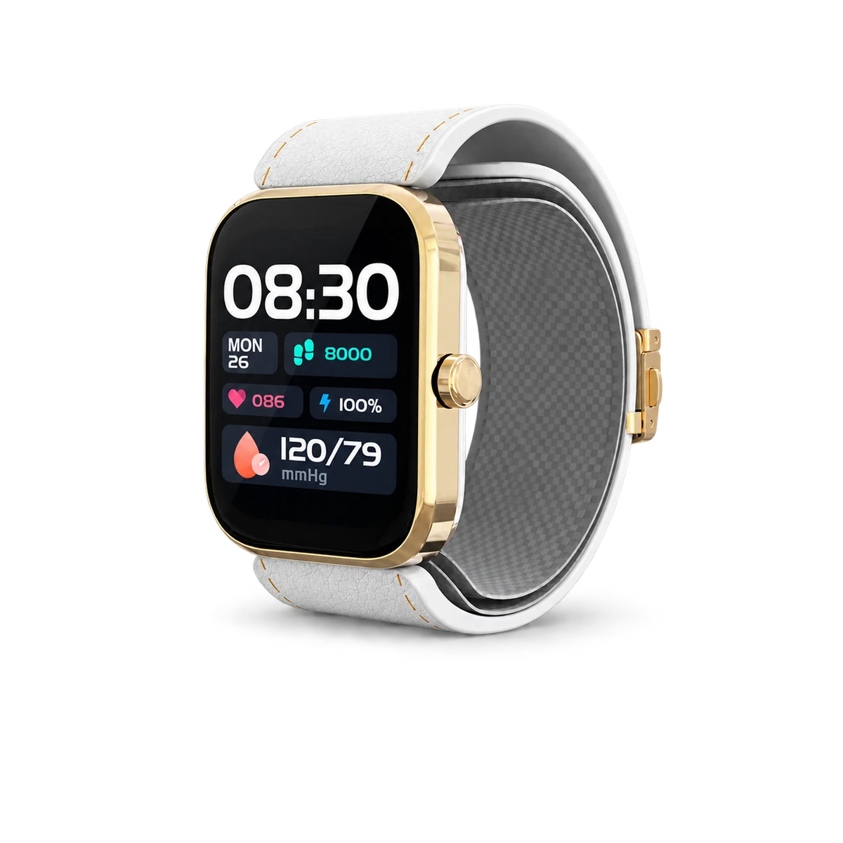 SAYDIAN U19S white blood pressure monitor watch